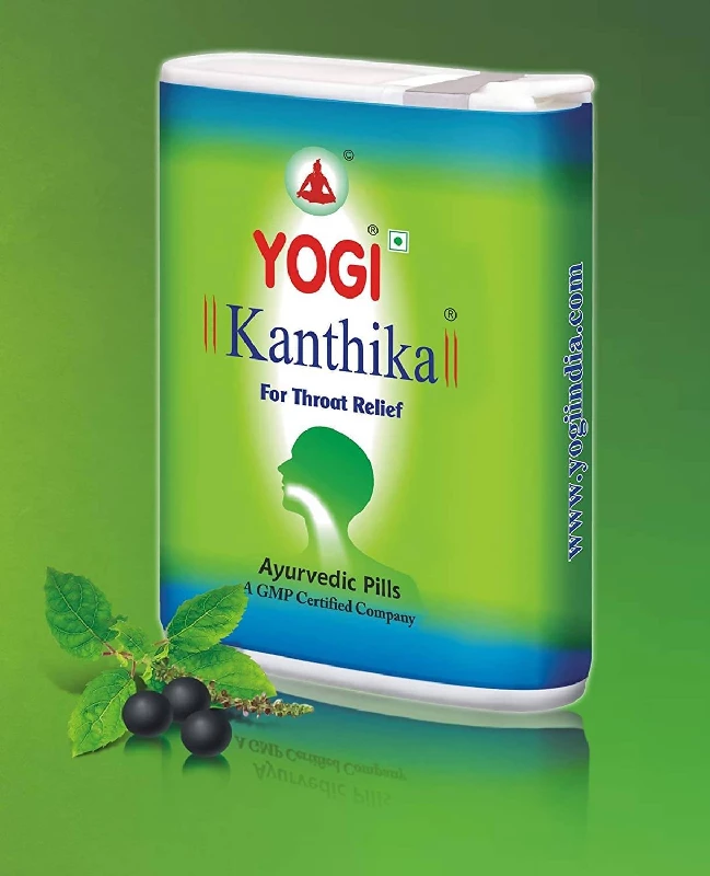 Yogi Kanthika Throat Relief Tablets, 70 g-1.webp